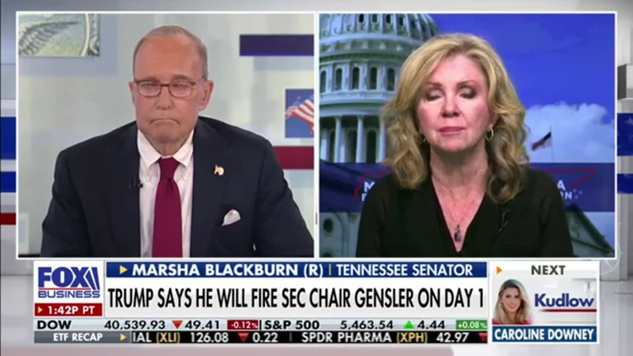 Crypto Capital Of the Planet: Blackburn Reacts to Trump's Comments on Fox Business