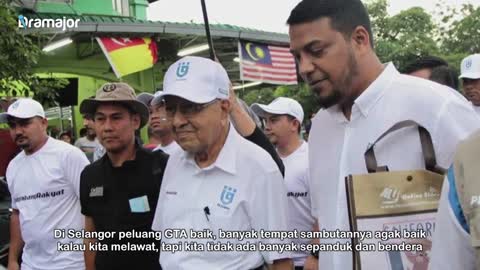 TUN MAHATHIR Mengaku GTA Kurang Mendapat Sambutan! Muhyiddin Yassin Yakin Parti Lawan Hanyut!