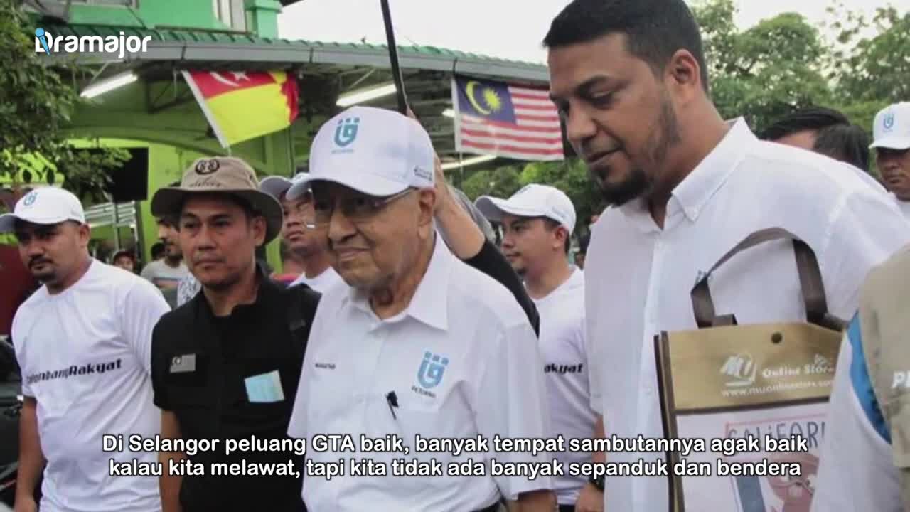 TUN MAHATHIR Mengaku GTA Kurang Mendapat Sambutan! Muhyiddin Yassin Yakin Parti Lawan Hanyut!
