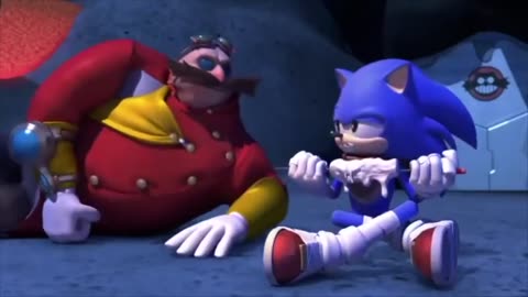 Dr. Eggman Shares a Bro to Bro Moment with Sonky