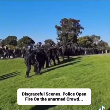 NWO PIGS FIRE ON UNARMED AUSTRALIANS!!