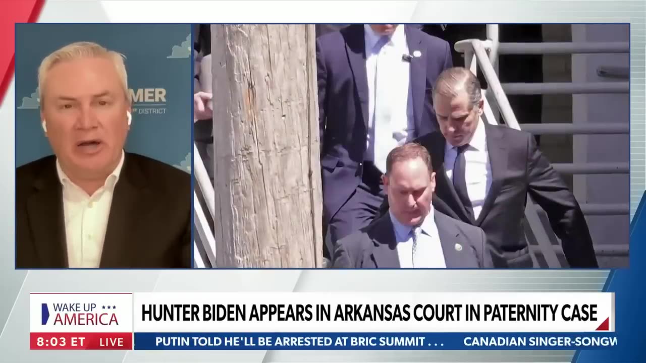 Rep. James Comer: Tough day in court for Hunter Biden