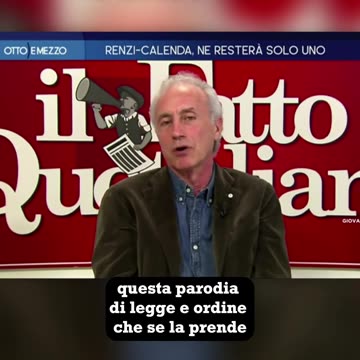 Marco Travaglio sul governo di LADY ASPEN INSTITUTE Giorgia Meloni.Quando una cosiddetta patriota piace ai dem USA,il motivo è uno:non è una patriota che fa gli interessi del proprio popolo,ma dei suoi padroni