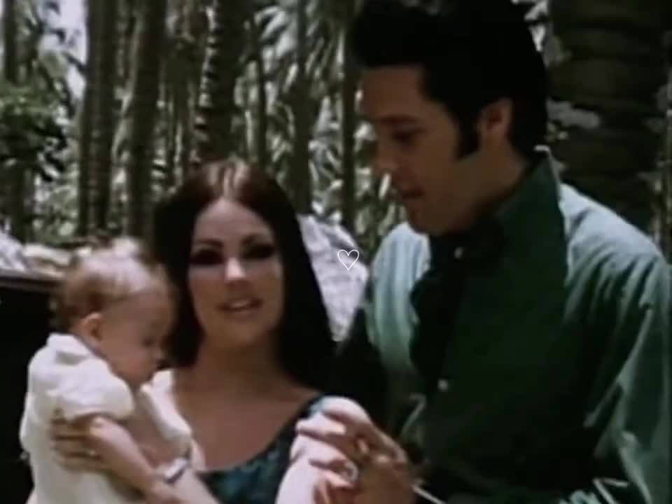 elvis and priscilla presley - we belong together