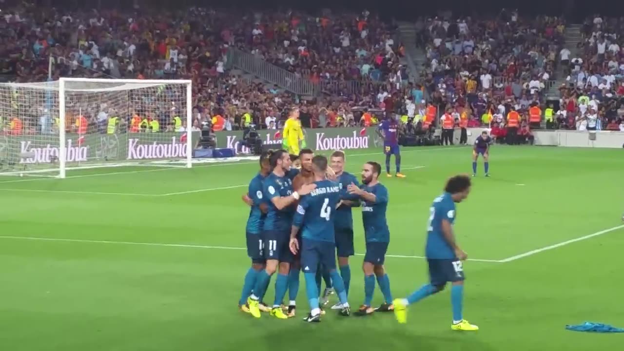 Barça - Real Madrid - Real Madrid Clásico - Gol de Ronaldo