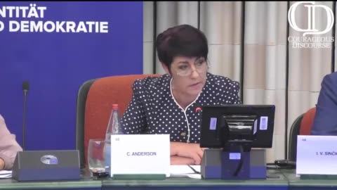 MEP & Patriot Christine Anderson “Go To Hell”