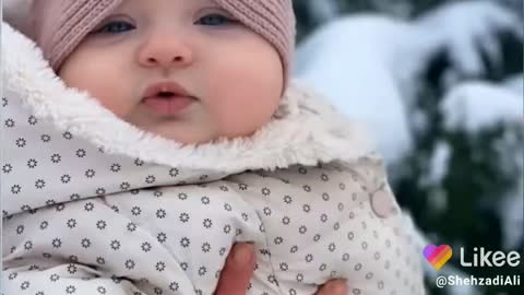 Cute baby video