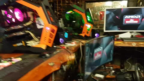 Progress on my dual DarkFlash gaming towers :)