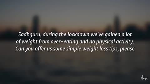 how to lose weight during lockdown