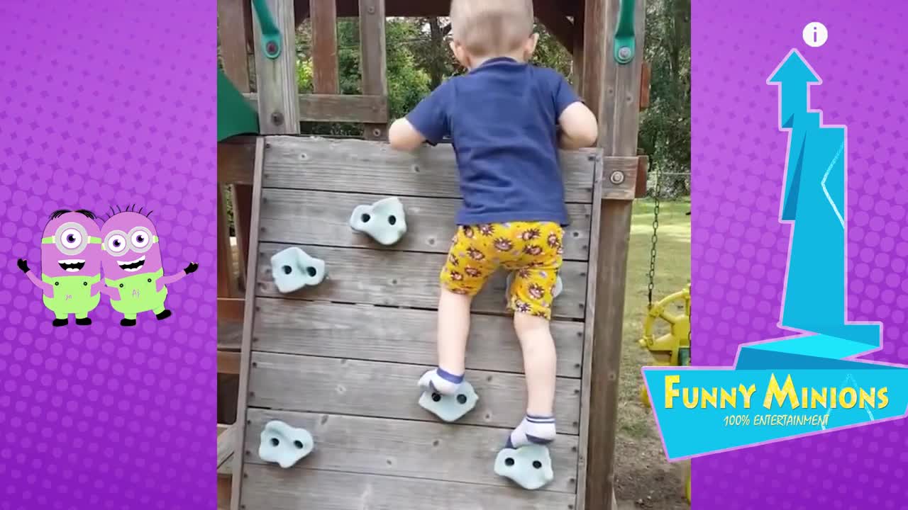 Try Not To Laugh_KIDS Slides Fails _ Funny Babies 2021