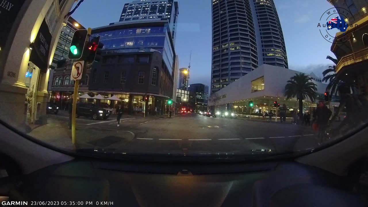 Not only drivers are dumb