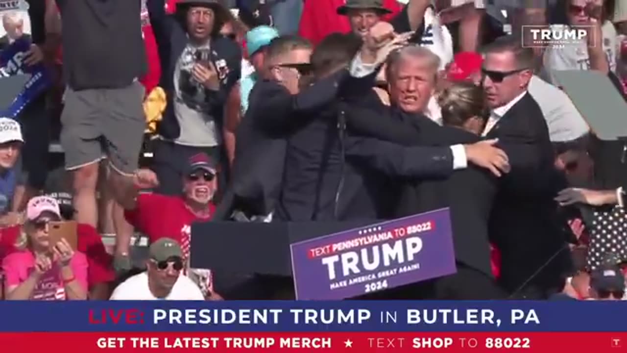 Trump assassination attempt (2) July 13th, 2024