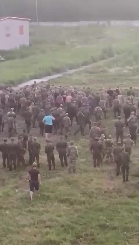 Drunken Brawl at a Russian Training Camp Near Moscow