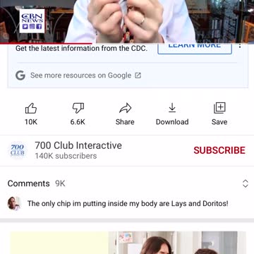 The vaccine chip: It's no big deal. It's simply like a bar code.