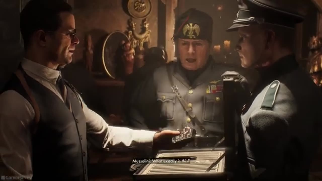 Mussolini Scene Indiana Jones and the Great Circle 4K