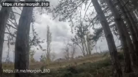 Russian marines fighting in the Dnieper region. Images from GoPro.