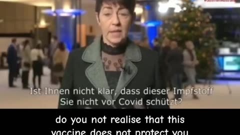 Christine Anderson of the German Parliament give dire warning