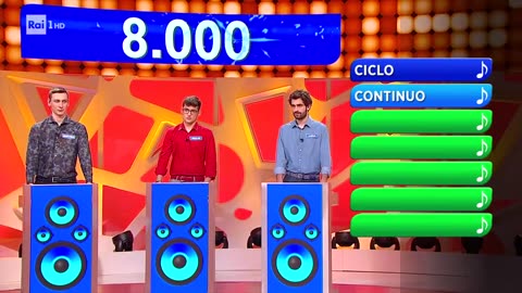 RAIUNO - Reazione a Catena-La Catena Musicale del 24/09/2023