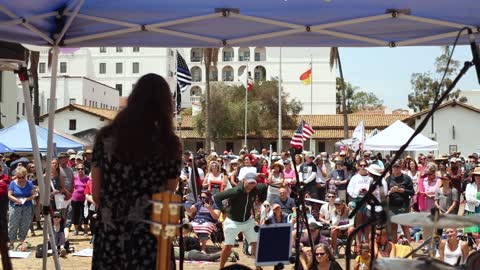 Dr. Aimee Smith at the SB Freedom Festival