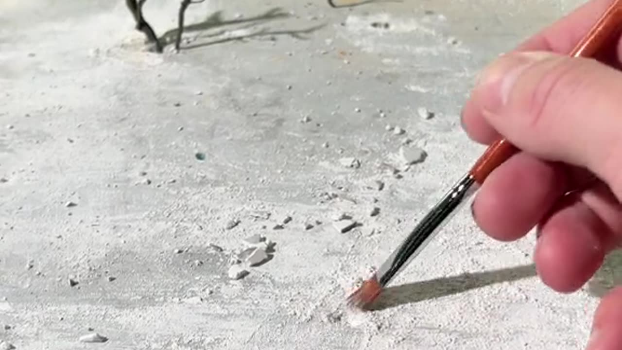 Desert miniature time-lapse #