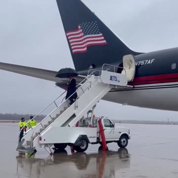 MASSIVE NEWS: Trump Arrives In East Palestine