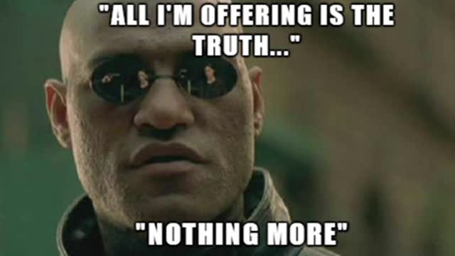 All I’m offering you is the truth - December 3, 2022