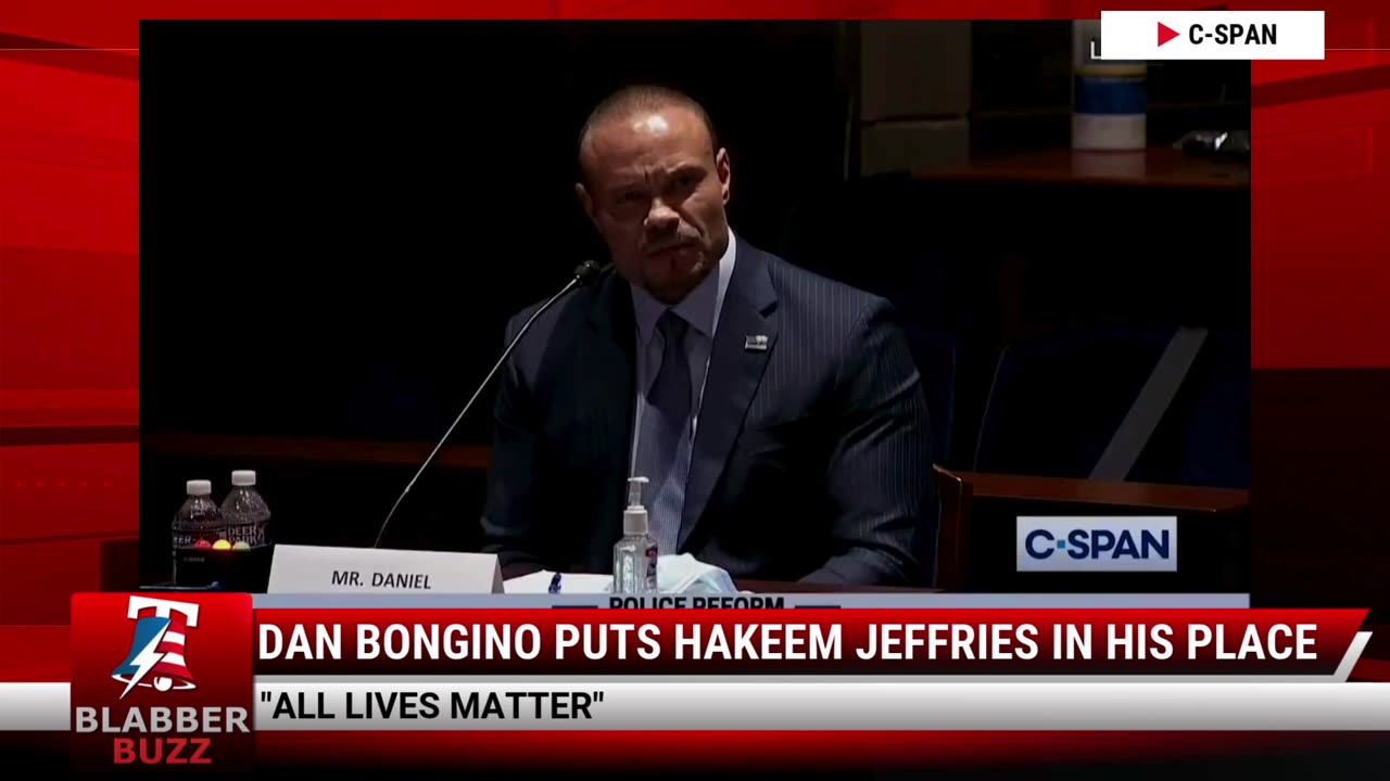 Dan Bongino Puts Hakeem Jeffries In His Place