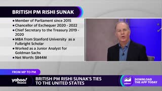 Where U.K. Prime Minister Rishi Sunak's ties to the U.S. originate