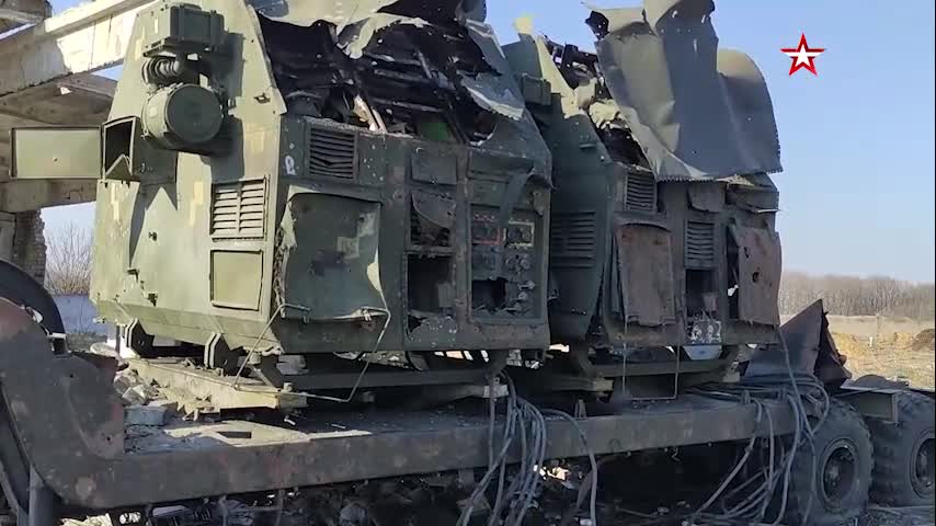 Ukraine War - Destruction of the Ukrainian S-300 anti-aircraft missile system