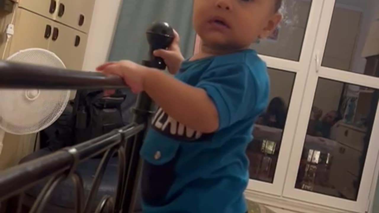Baby walking