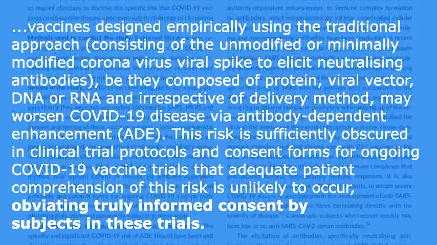 13 of 22 Unveiling COVID-19 Leviathan, Audiobook - 5 e v, Vaccine side effects - antibody dependent enhancement