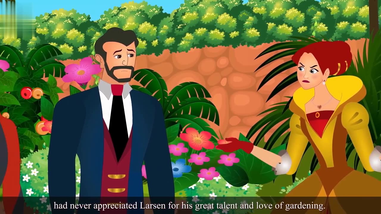 The Gardener in English
