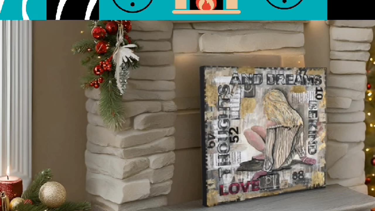 🎨 Awaken Your Space with “Thoughts and Dreams” Canvas Art 🌟