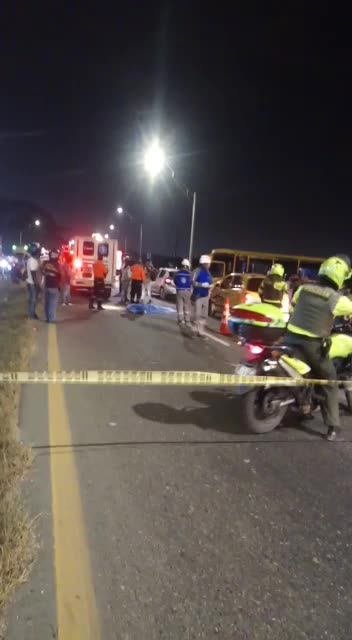 Accidente de tránsito en Cartagena