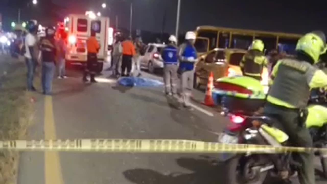 Accidente de tránsito en Cartagena