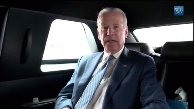 Joe Biden's Interview in his Luxuary Rolls-Royce