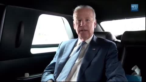 Joe Biden's Interview in his Luxuary Rolls-Royce