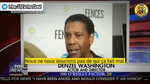 ▶ EXTRAIT-RQ + LIENS parus (18 déc 22) : Denzel Washington - S'exprime sur les médias (FR)