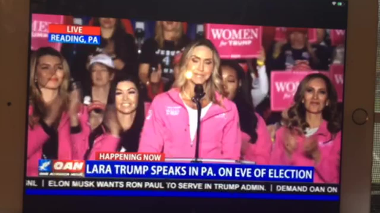 🦅 OAN Pennsylvania Laura trump’… not the end tomorrow The new beginning