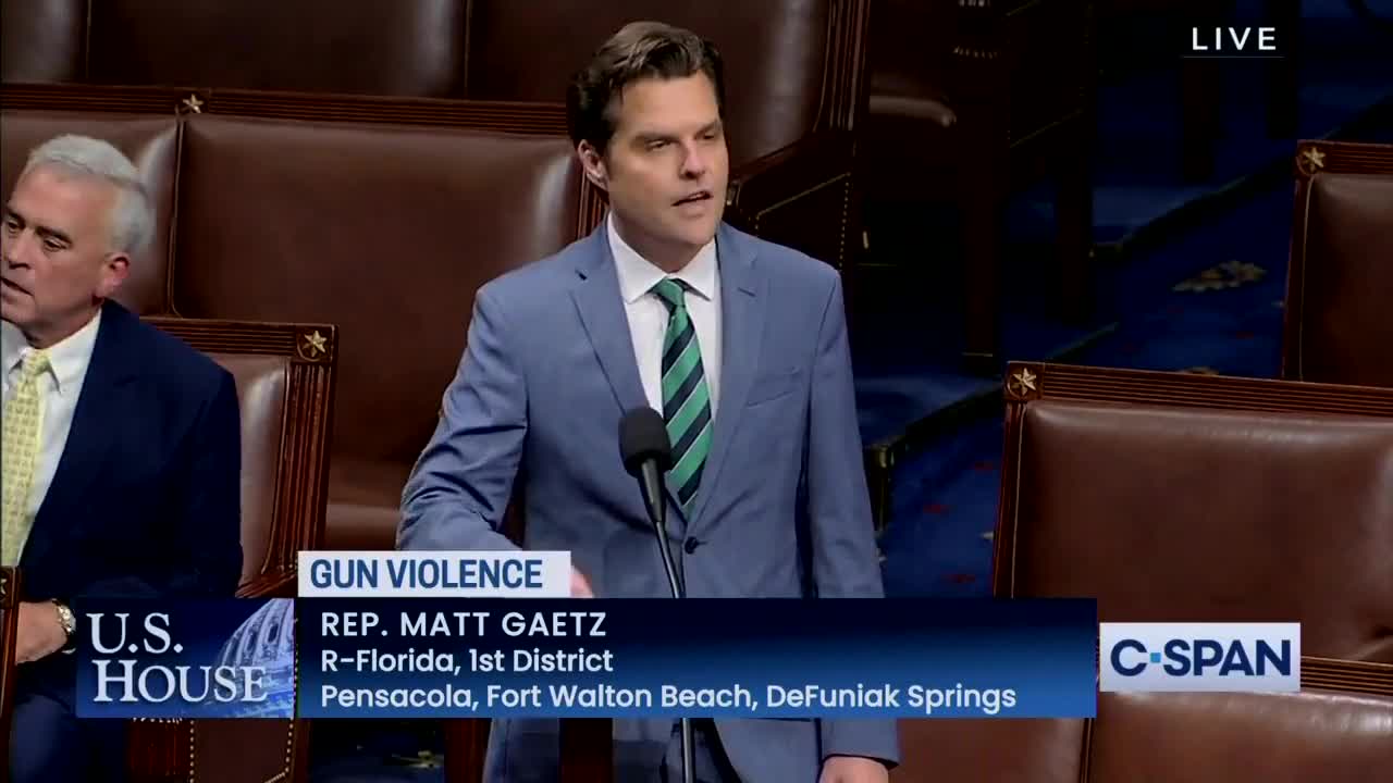 Rep. Matt Gaetz: This is a full-throated assault on the Second Amendment.