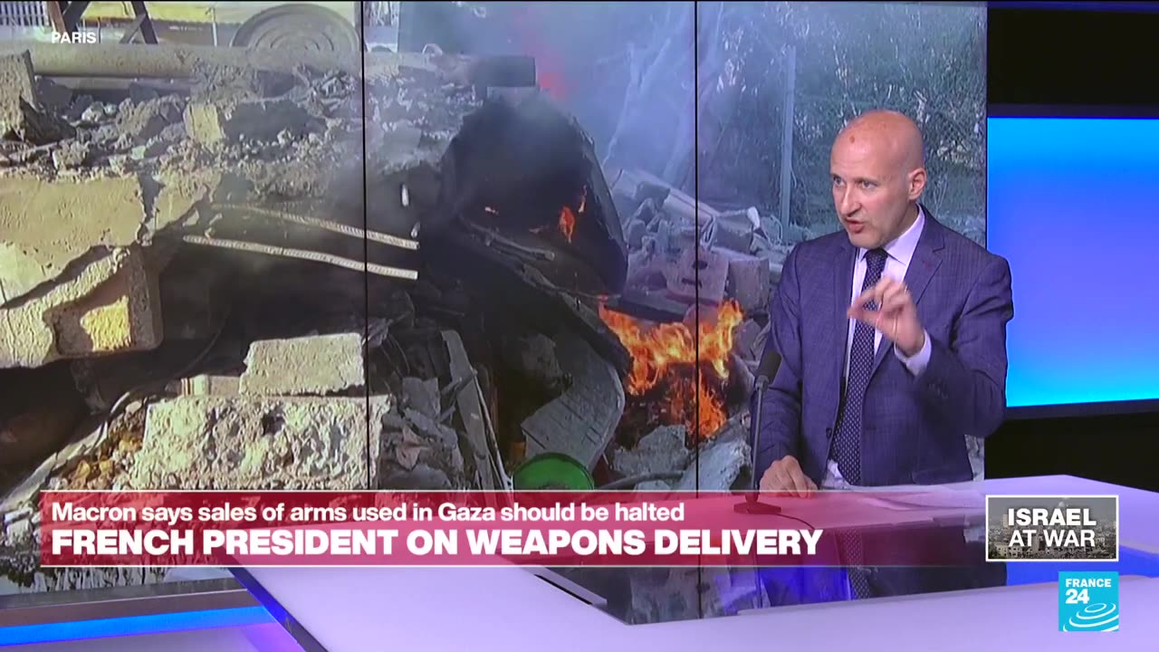 Macron calls to halt weapons deliveries to Israel, but who is listening?