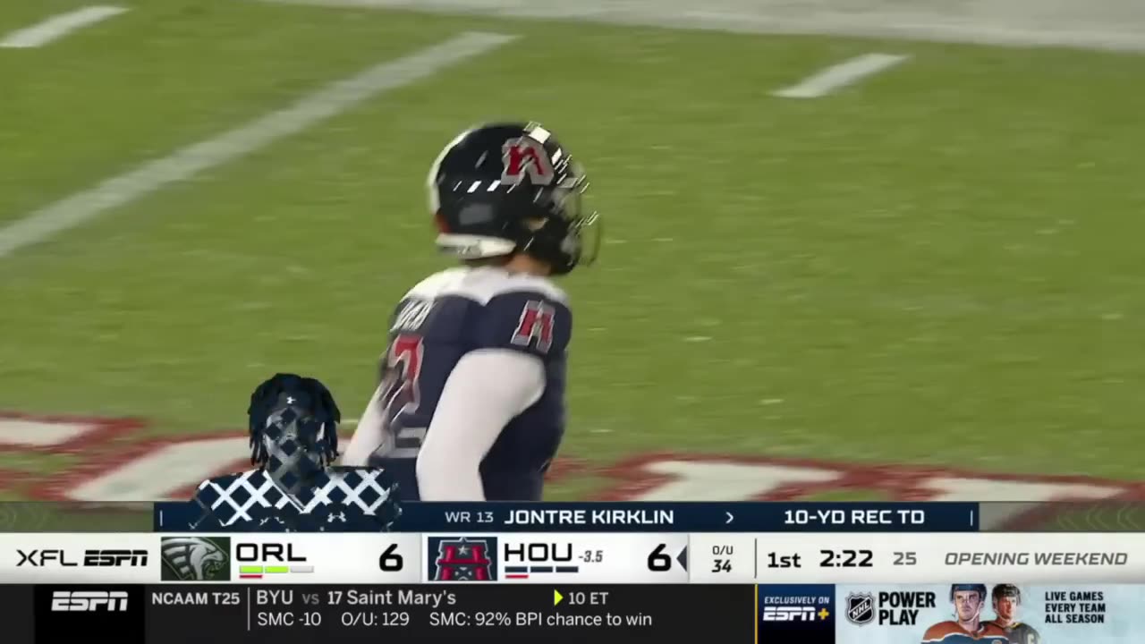 Orlando Guardians vs. Houston Roughnecks Week 1 Game Highlights _ XFL 2023