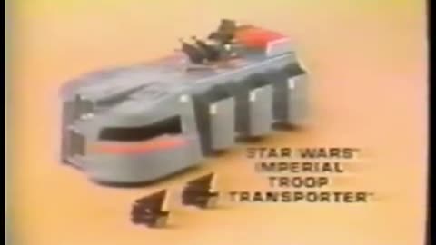 Star Wars 1979 TV Vintage Toy Commercial - Kenner Imperial Troop Transporter w/Sounds