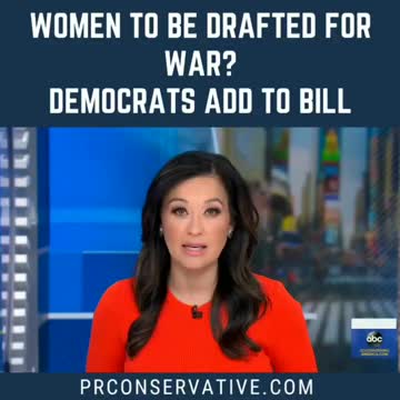 Women to be drafted for war?