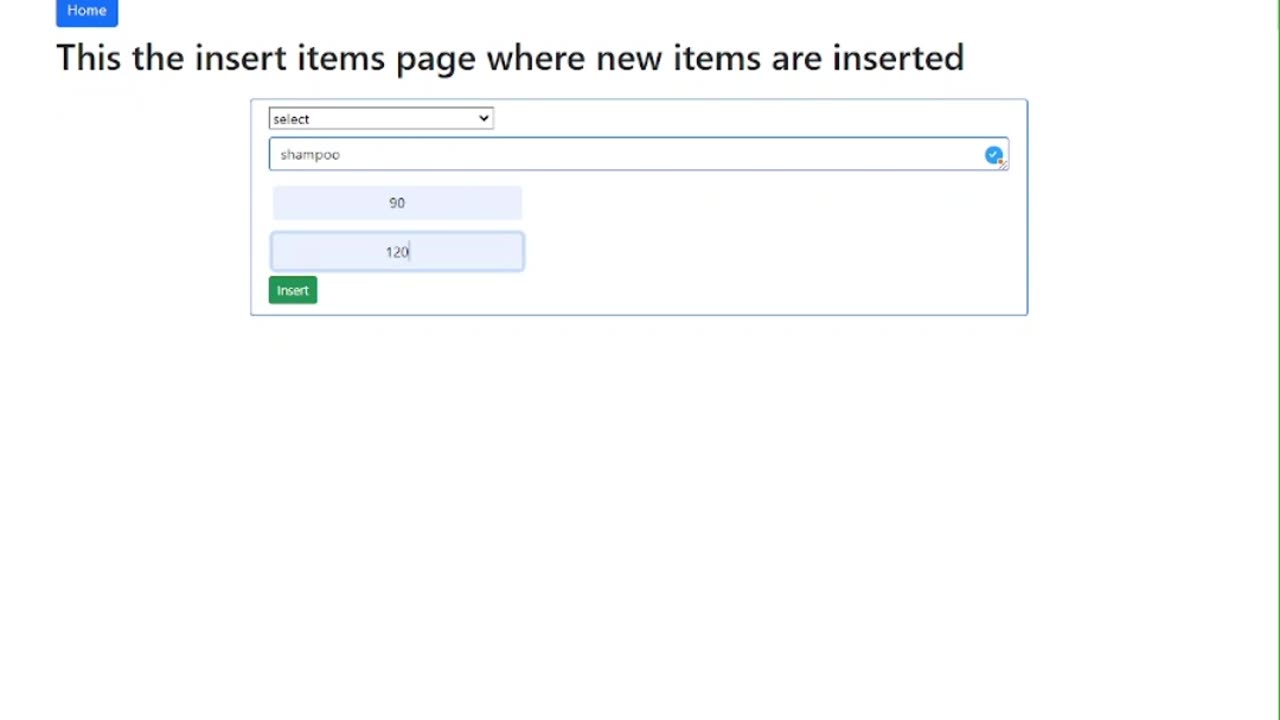Basic E-Commerce Web Application
