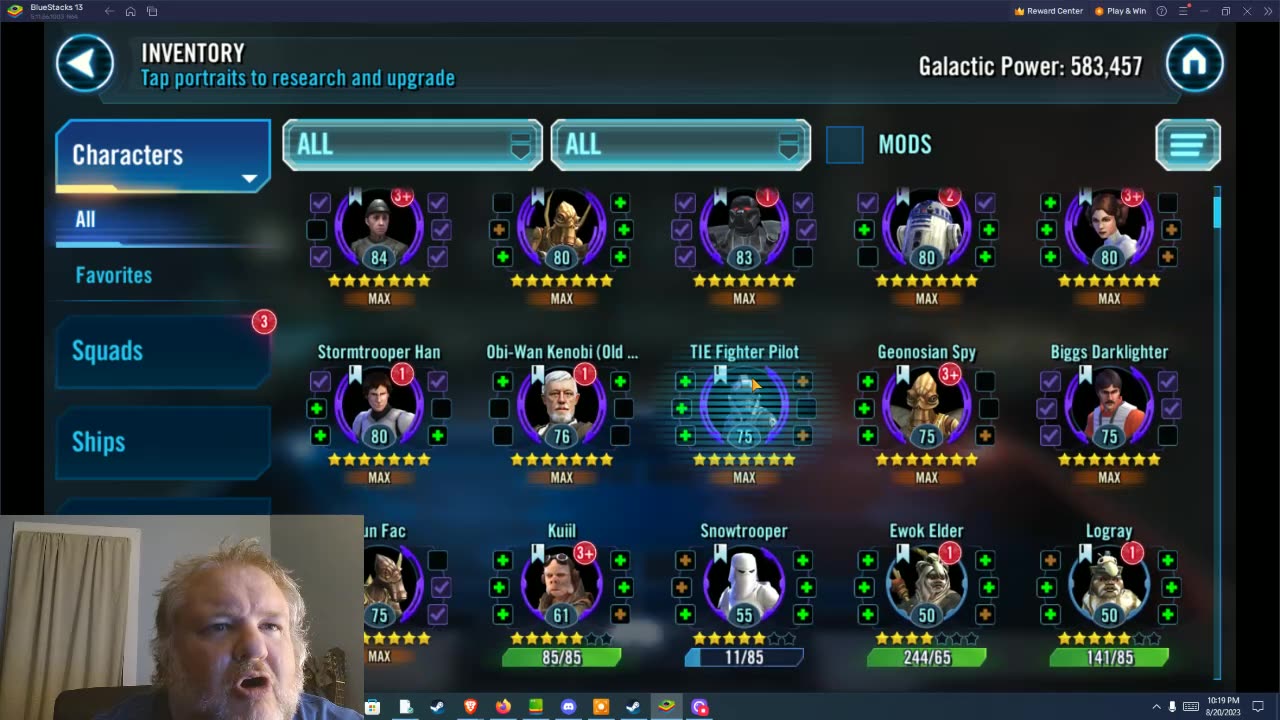 Star Wars Galaxy of Heroes F2P Day 116