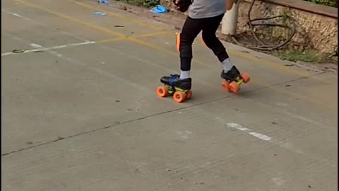 Skating shorts trick | skating | skating Girl | #rumble #Harshalidhankhola