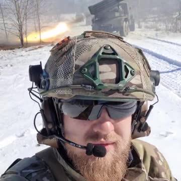 Ukraine - Russian MLRS