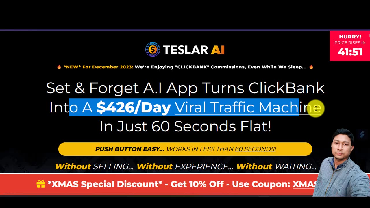 Teslar AI Review - $426/Day Viral Traffic Machine In Just 60 Seconds Flat!