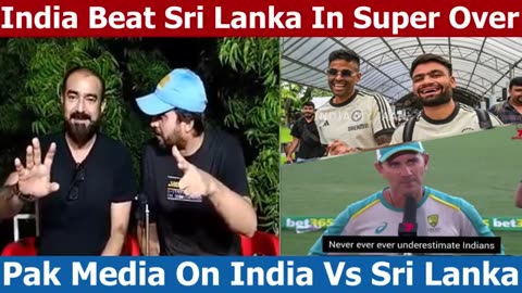 Tanvir Ahmed Crying Rinku Singh & Suryakumar Bowling Help India To Win Vs Sri Lanka In Super Over